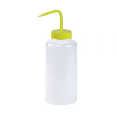 Bel-Art Wide-Mouth 1000ML Polyethylene Wash Bottle 11626-1000 (Pack of 4)